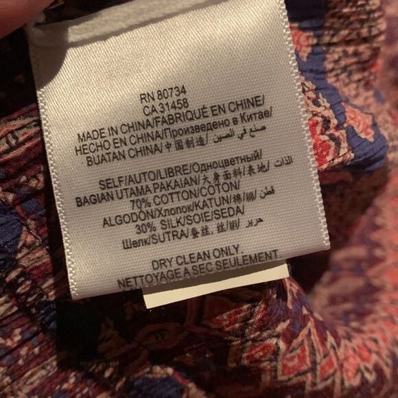 BCBGMax Azria Women's Yulissa Sleeveless Ruffled Button - Picture 13 of 13